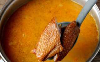Рецепты супов с копчёными крылышками