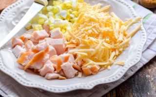 7 вкуснейших салатов на основе копчёной курицы и яиц