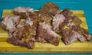 Рецепт приготовления аппетитной картошки с копчёными рёбрышками