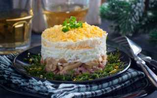 Салаты с копчёной курицей и грибами: подробные рецепты