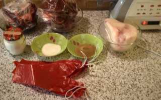 Домашняя колбаса из мяса лося своими руками