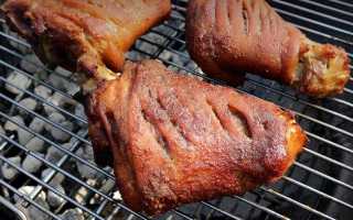 Вкусные рецепты свиной рульки для мангала в домашних условиях