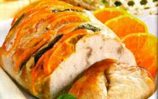Рецепты куриного филе с апельсинами