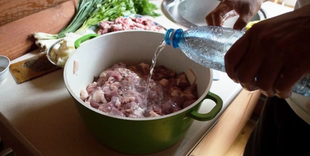 Маринад из минералки для курицы