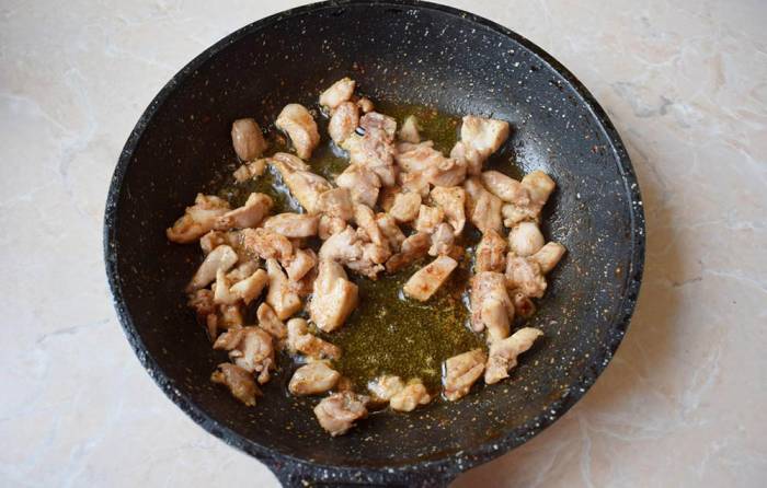 Мясо для шаурмы в блине