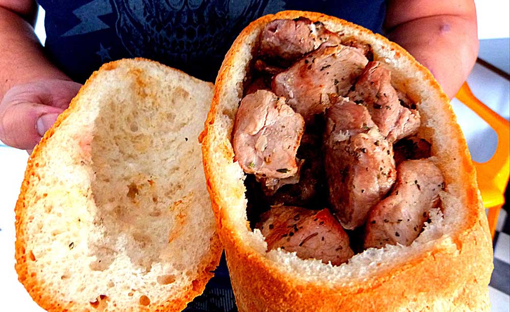 Мясо в буханке