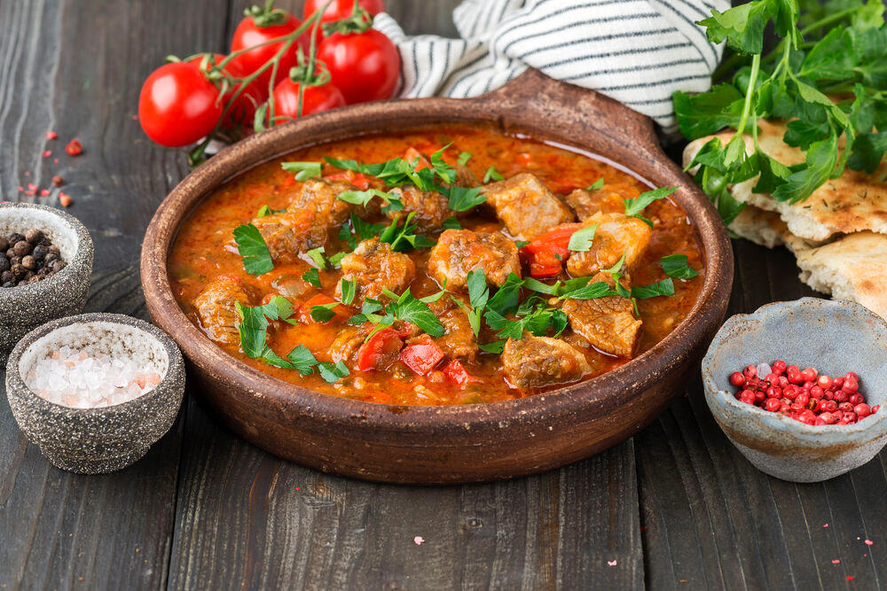 Рагу из шашлыка
