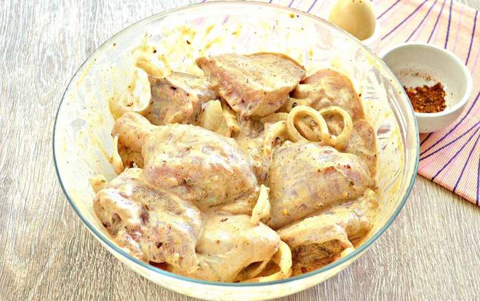 Шашлык в маринаде
