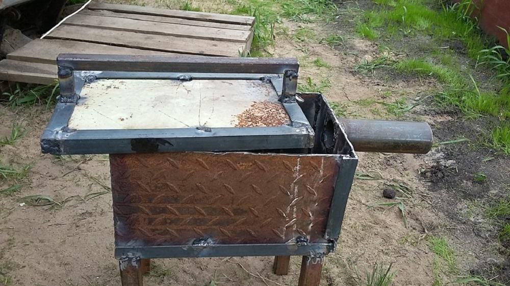 Дымогенератор для бочки