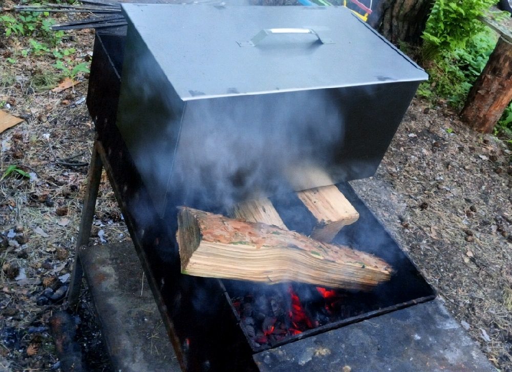 Горячее копчение мяса