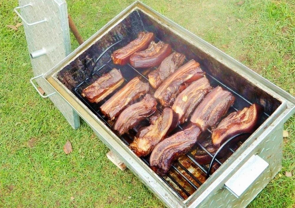 Горячее копчение мяса