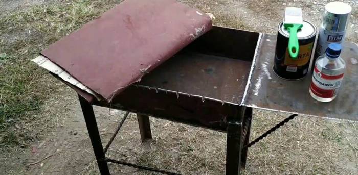 Мангал и инструменты