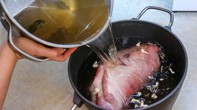 Маринад для копчения рульки