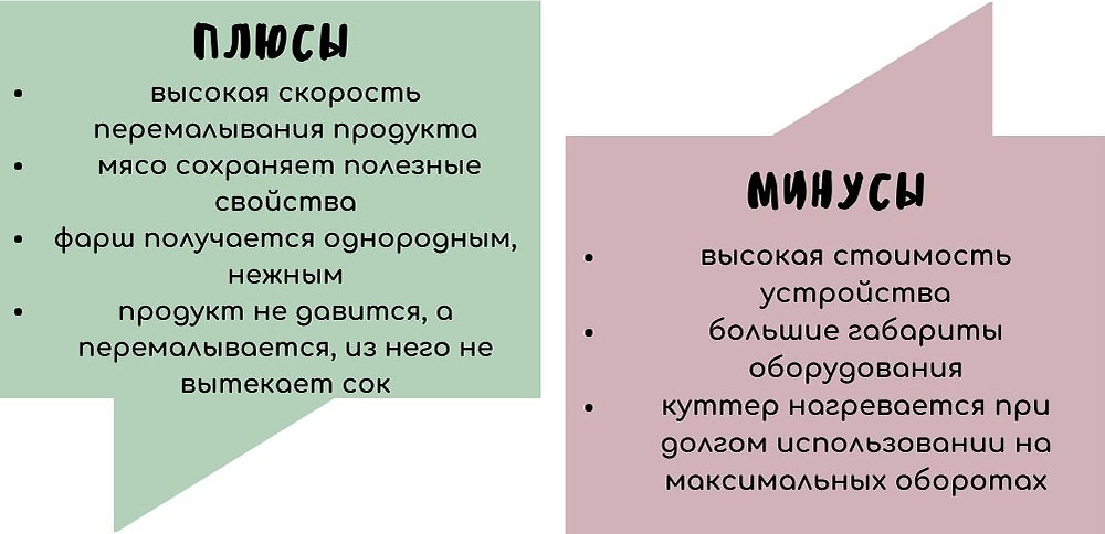 Плюсы и минусы куттера