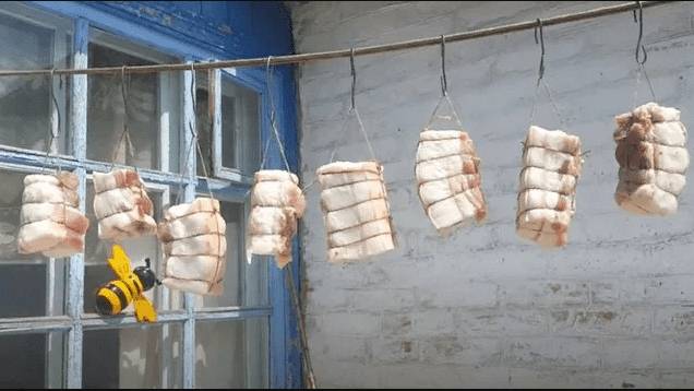 Просушка сала