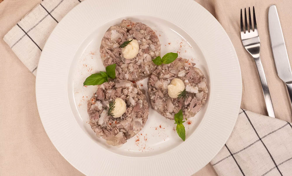 Рулька в бутылке