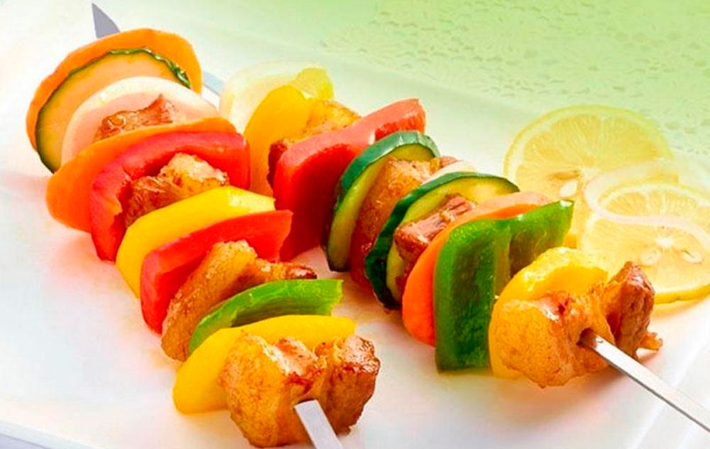 С морковью и черри