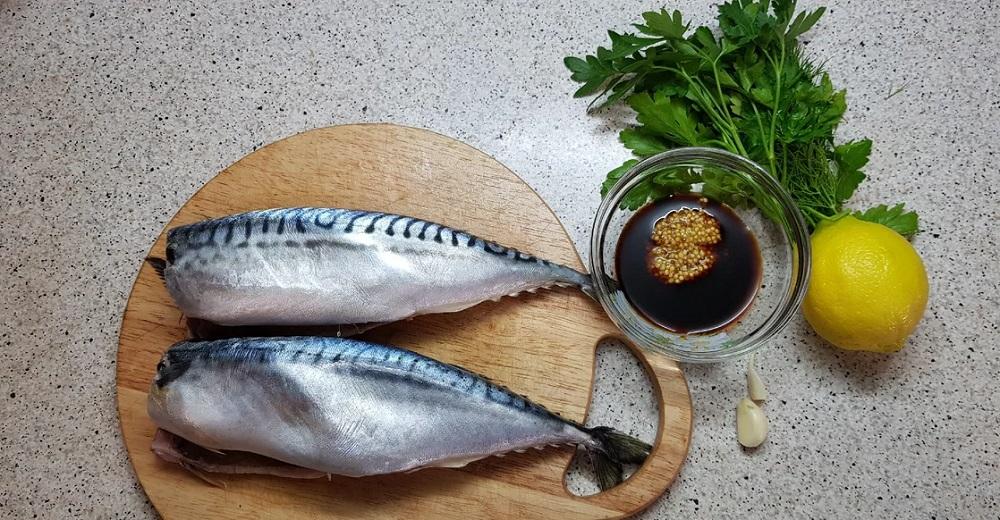 Соевый соус и скумбрия