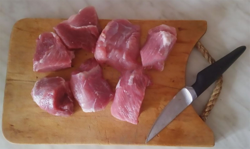 Свинина для шашлыка с пивом