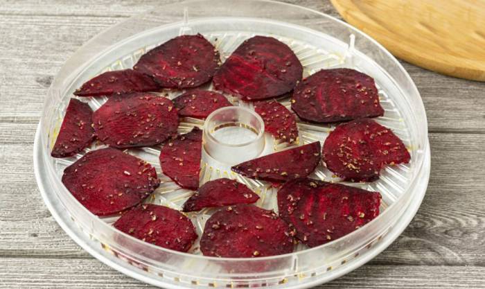 Свёкла в сушилке
