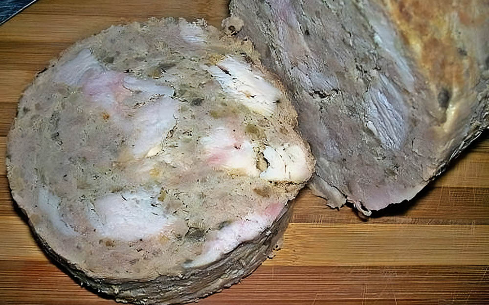 Ветчина с грибами