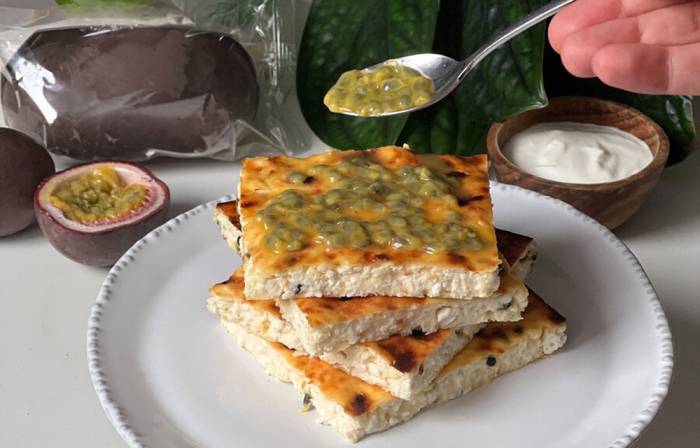 Запеканка с маракуйей