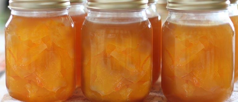 варенье из корок помело