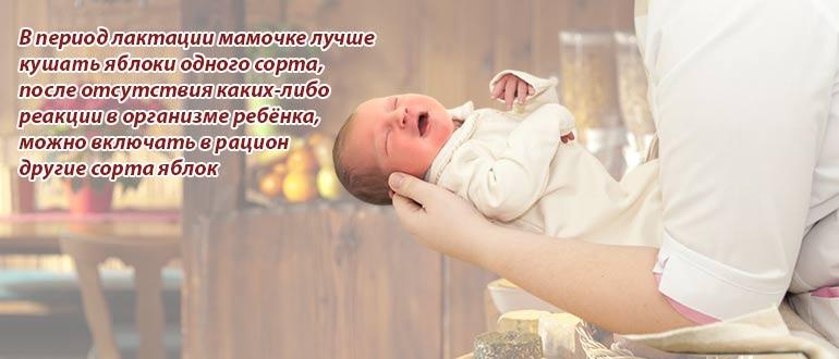 яблоки запеченые при ГВ